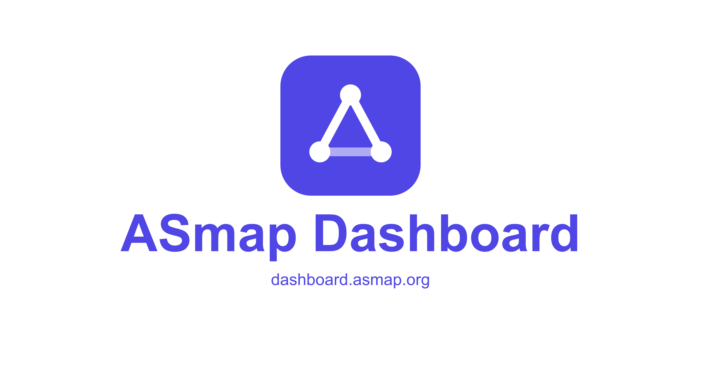 ASmap Dashboard wordmark with the dashboard favicon