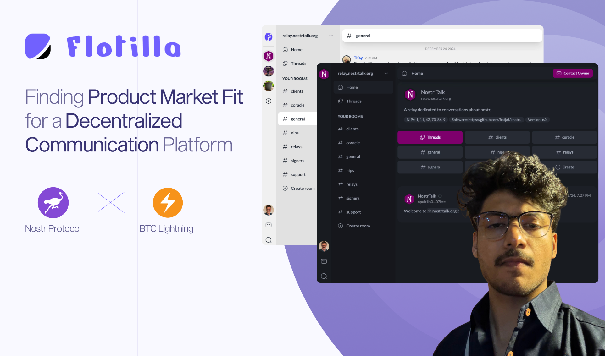 How did I Find Product Market Fit for a Decentralized Communication Platform based on Nostr