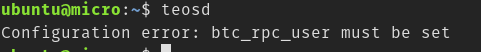 teosd-rpc-error